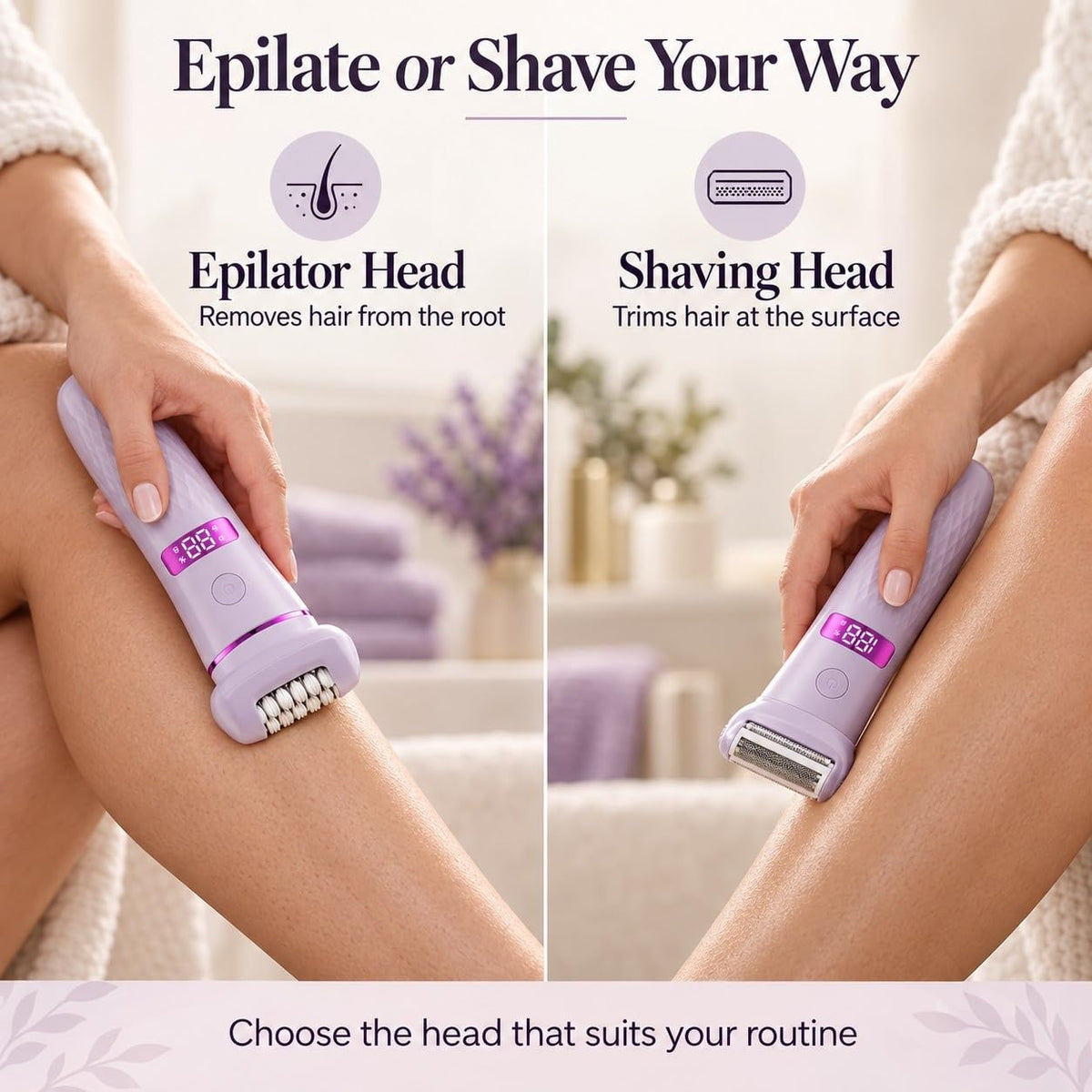 5-in-1 Electric Shaver IPX7 Waterproof Y7108