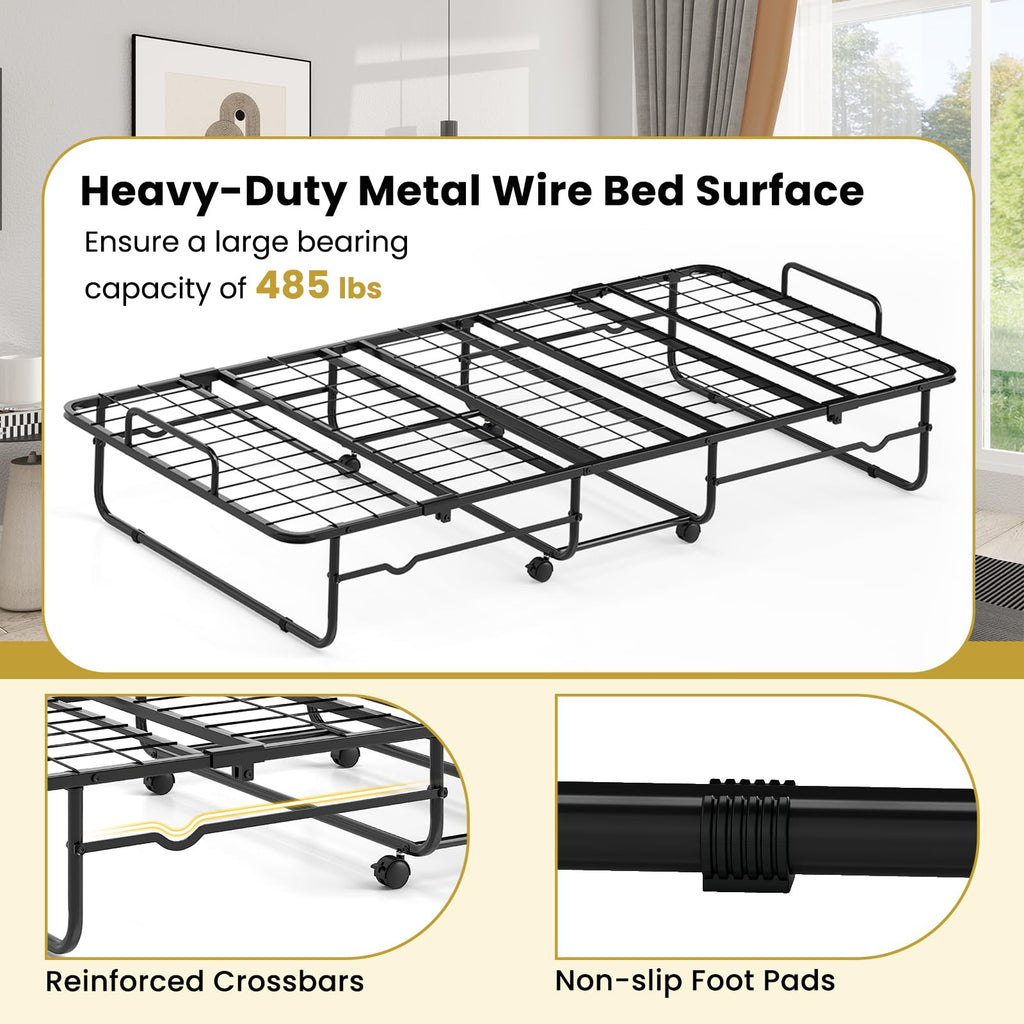 Twin Folding Bed with Mattress B82138