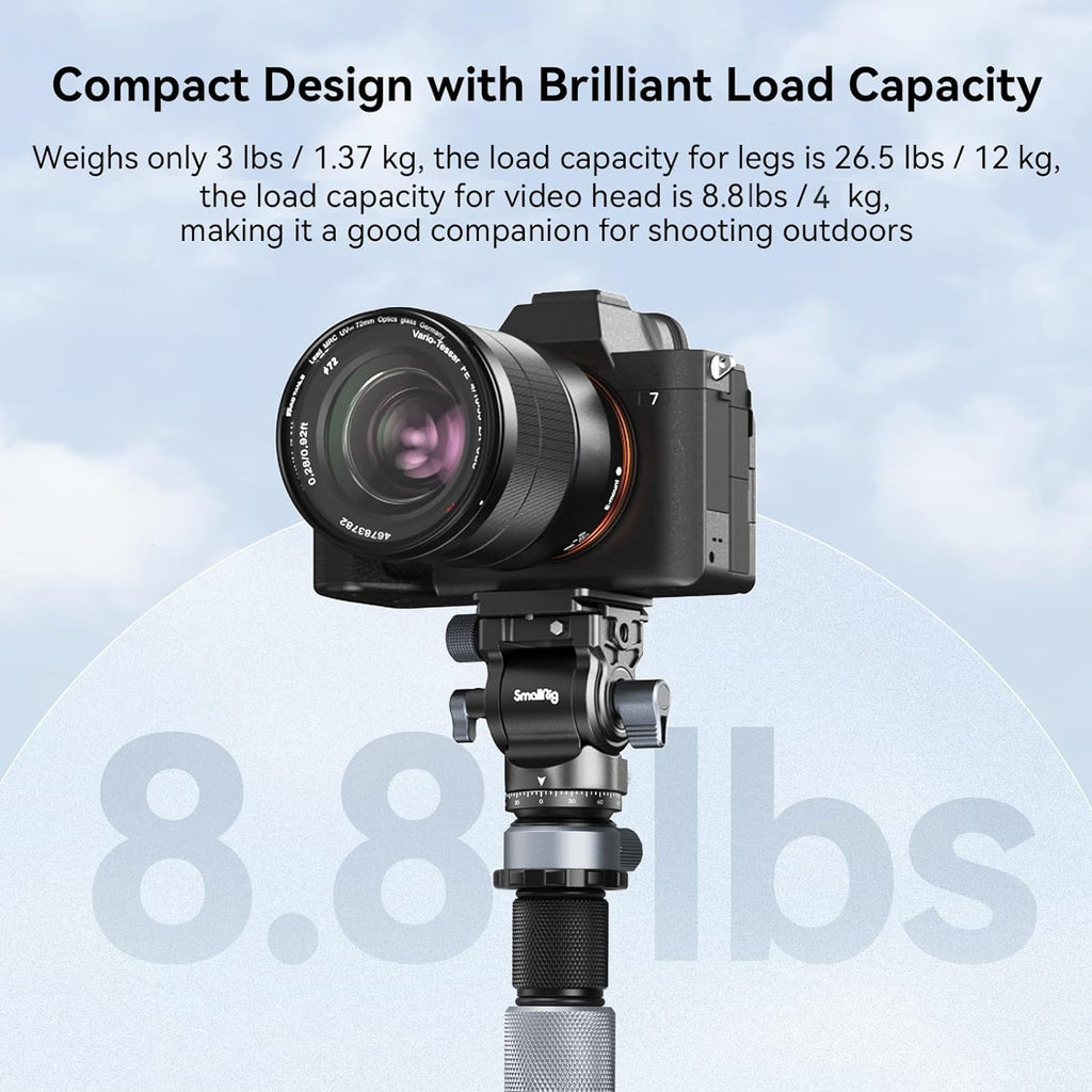 Carbon Fiber Video Travel Tripod Y20508