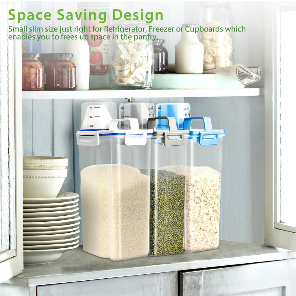 Airtight Rice Storage Container with Measuring Cup A824