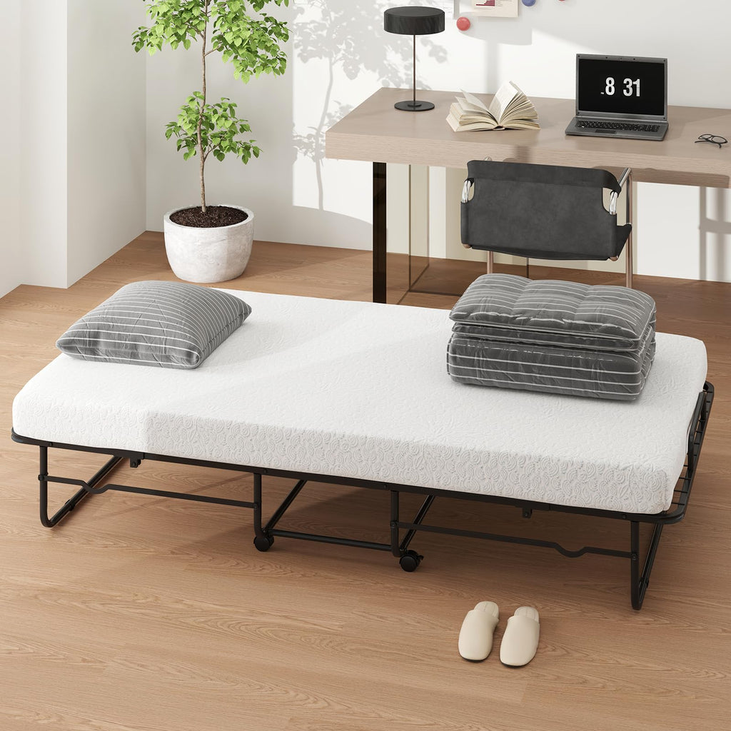 Twin Folding Bed with Mattress B82138