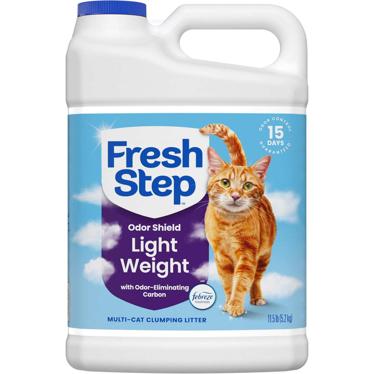 Light Weight Multi Cat Clumping Litter 11.5 lb Q5507