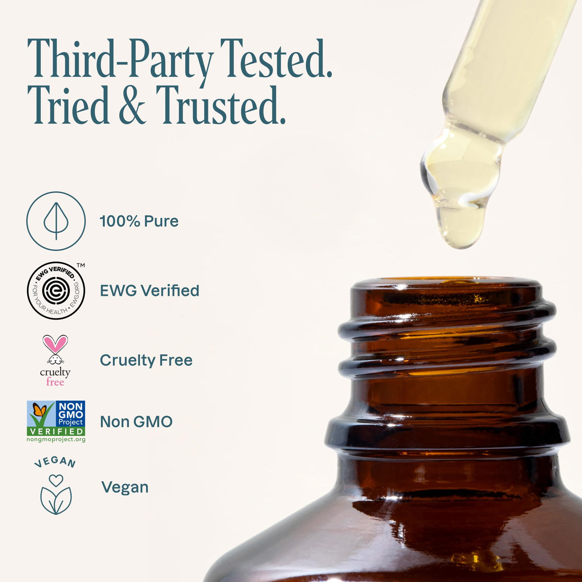 Pure Squalane Oil for Skin & Hair 1oz I674