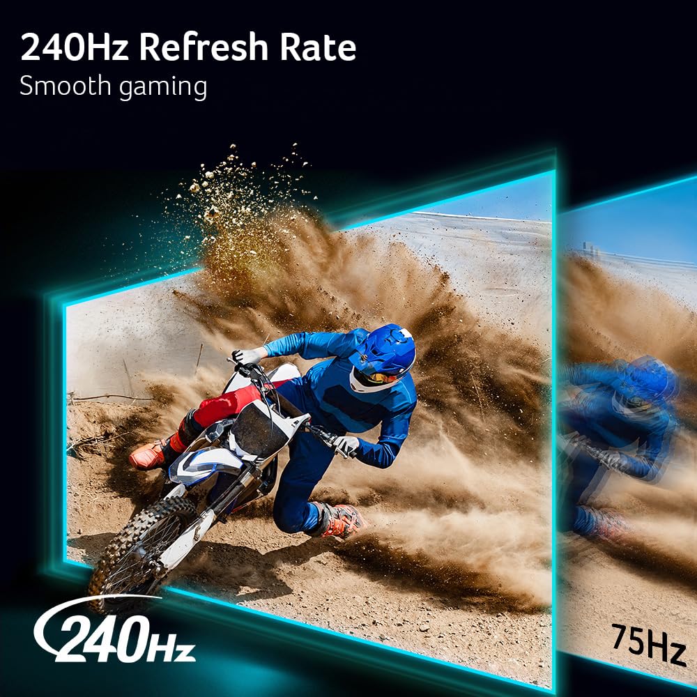 31.5in Curved 4K QD-OLED 240Hz Gaming Monitor D6037