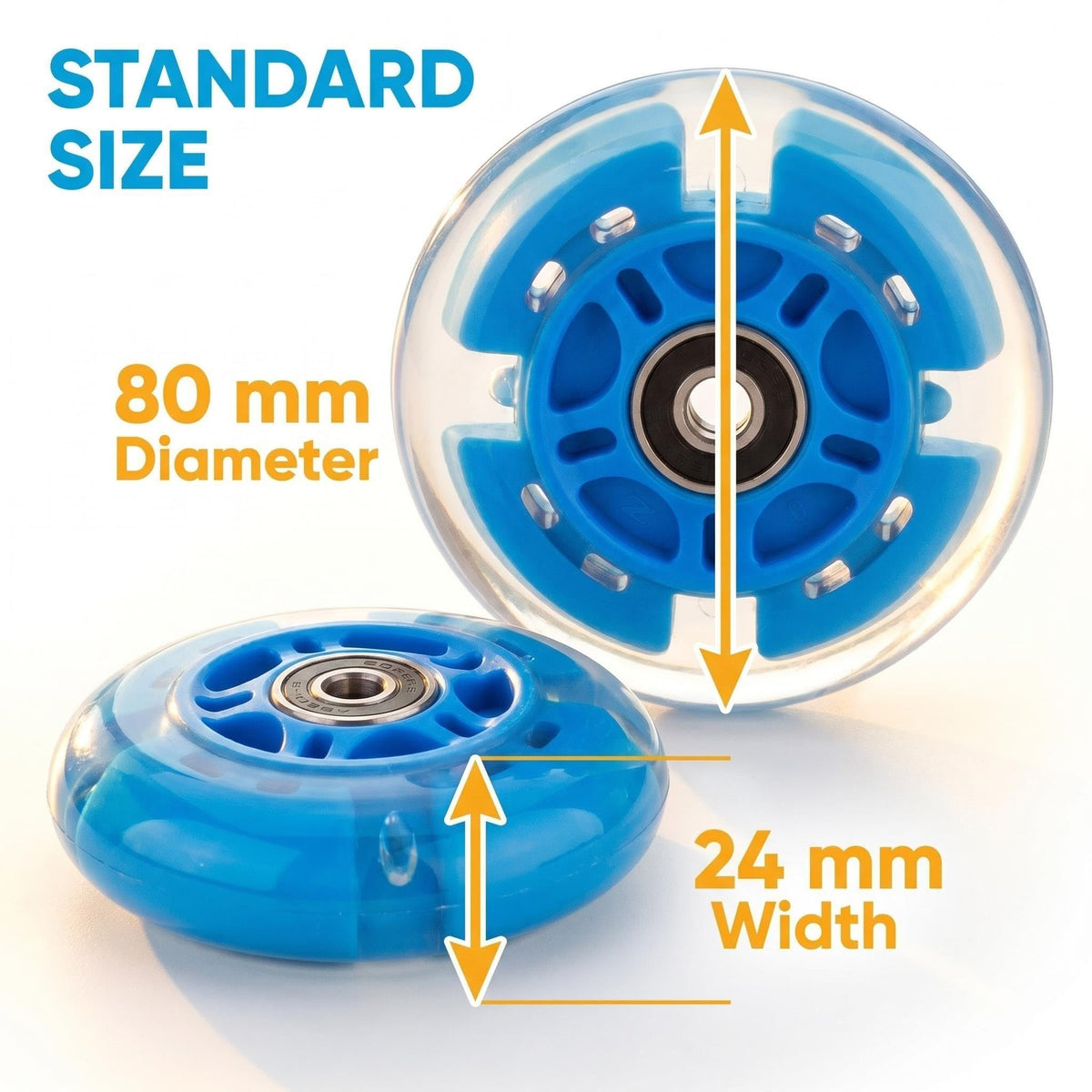 Light Up Scooter Wheels (2-Pack) V943