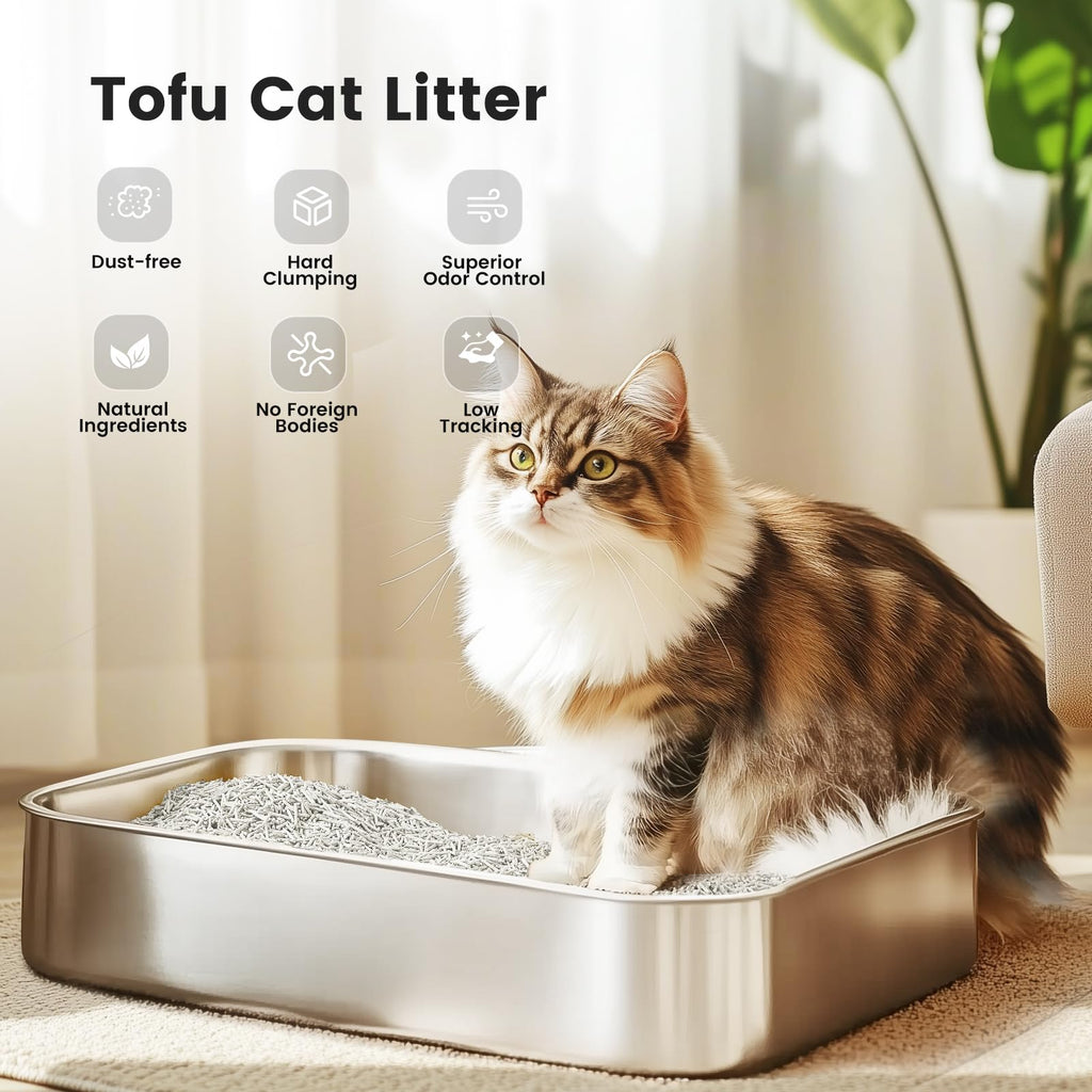 Tofu Cat Litter with Green Tea Extract 6LBS O89522