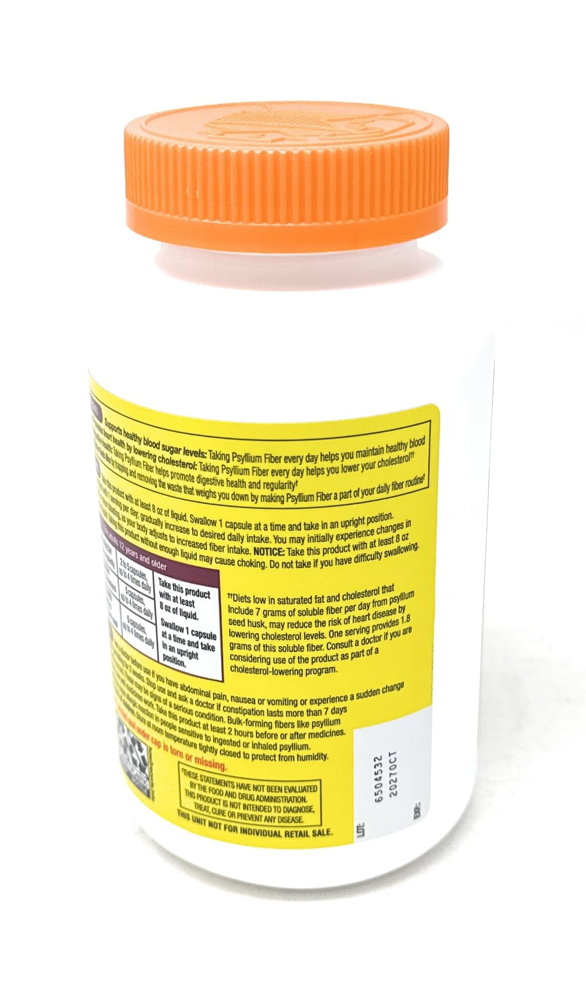 Fiber Supplement 360 Capsules B71851