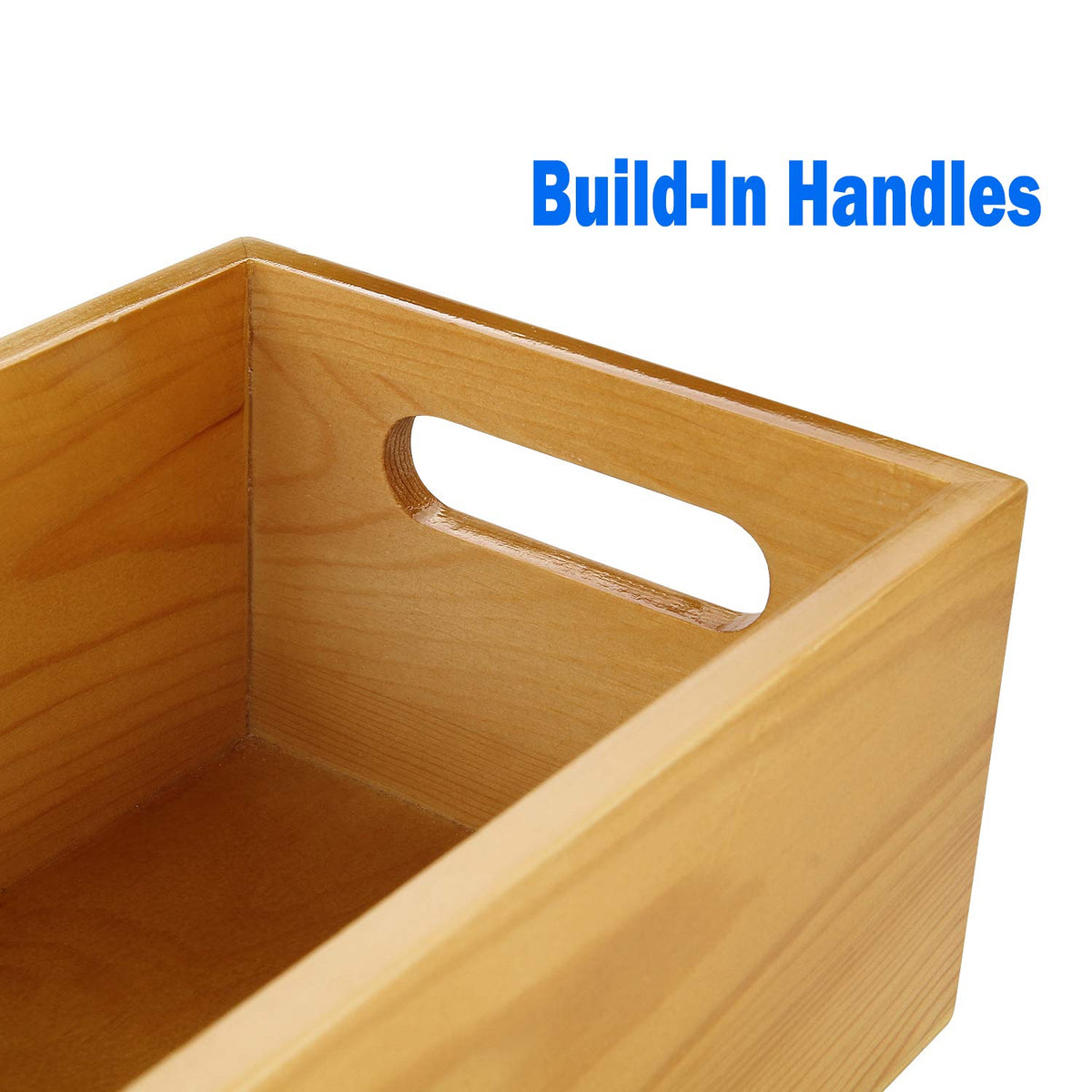 Pine Wood Organizer 4 Packs E75880