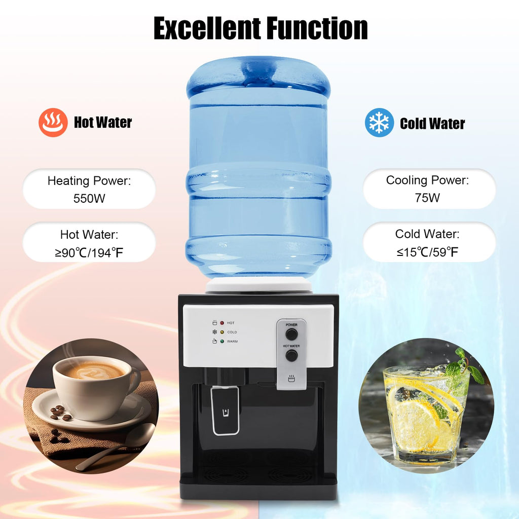 Top Loading Water Cooler Dispenser for 5 Gallon Bottle K528