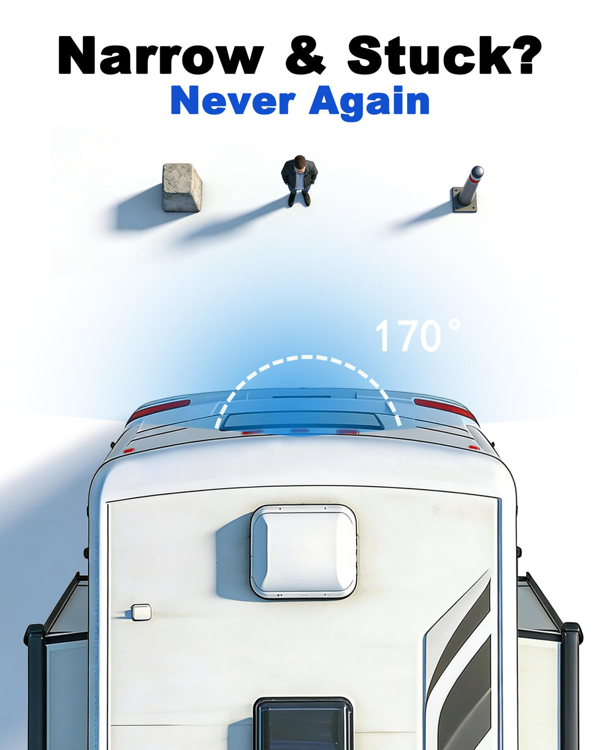 1080P Magnetic Wireless Backup Camera C5630