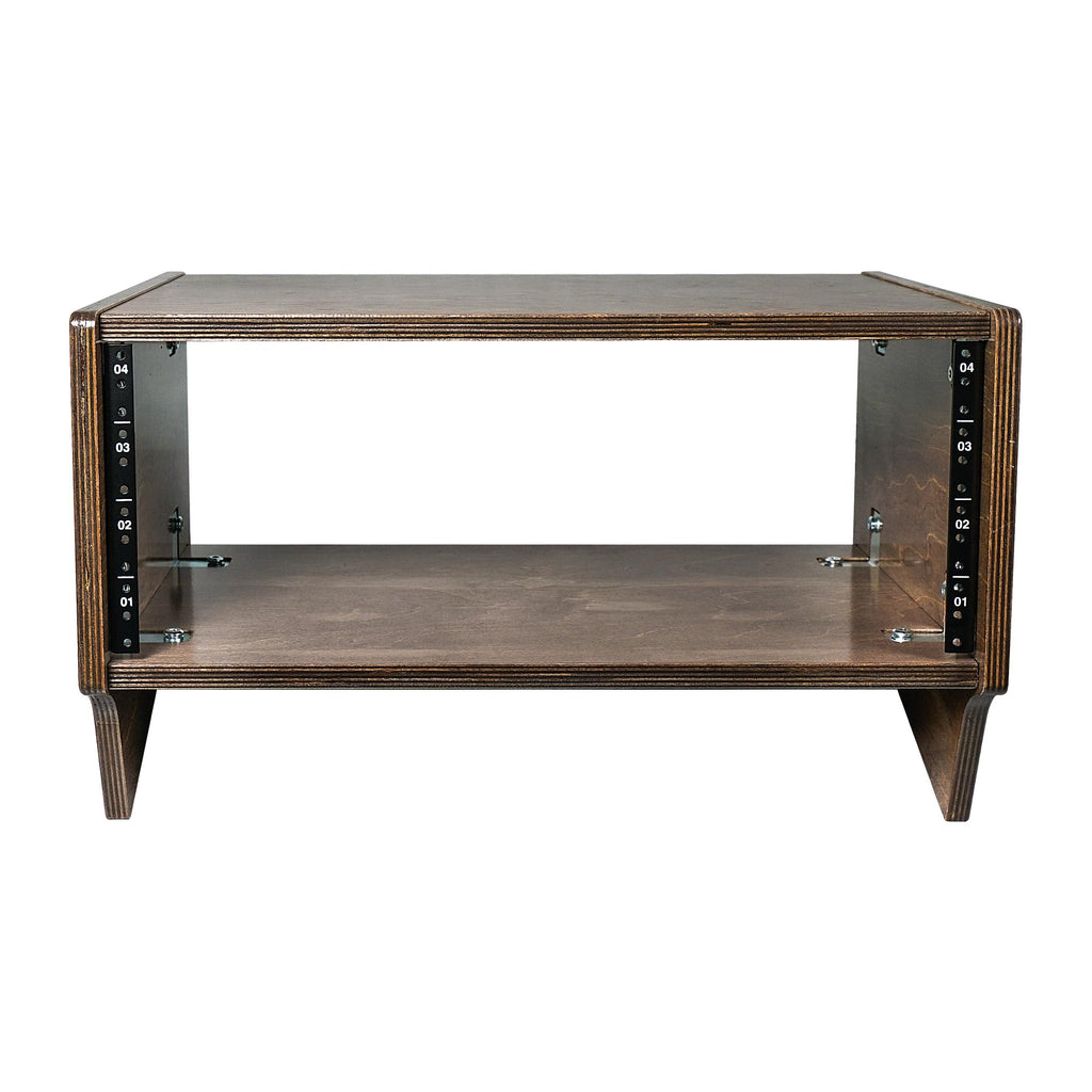 4U Angled Desktop Studio Rack with Baltic Birch Plywood F819501
