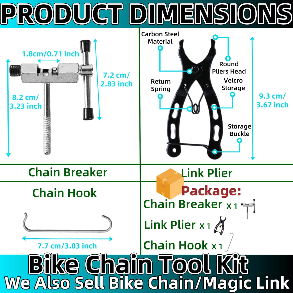 Bike Chain Tool 3 Pcs G87034