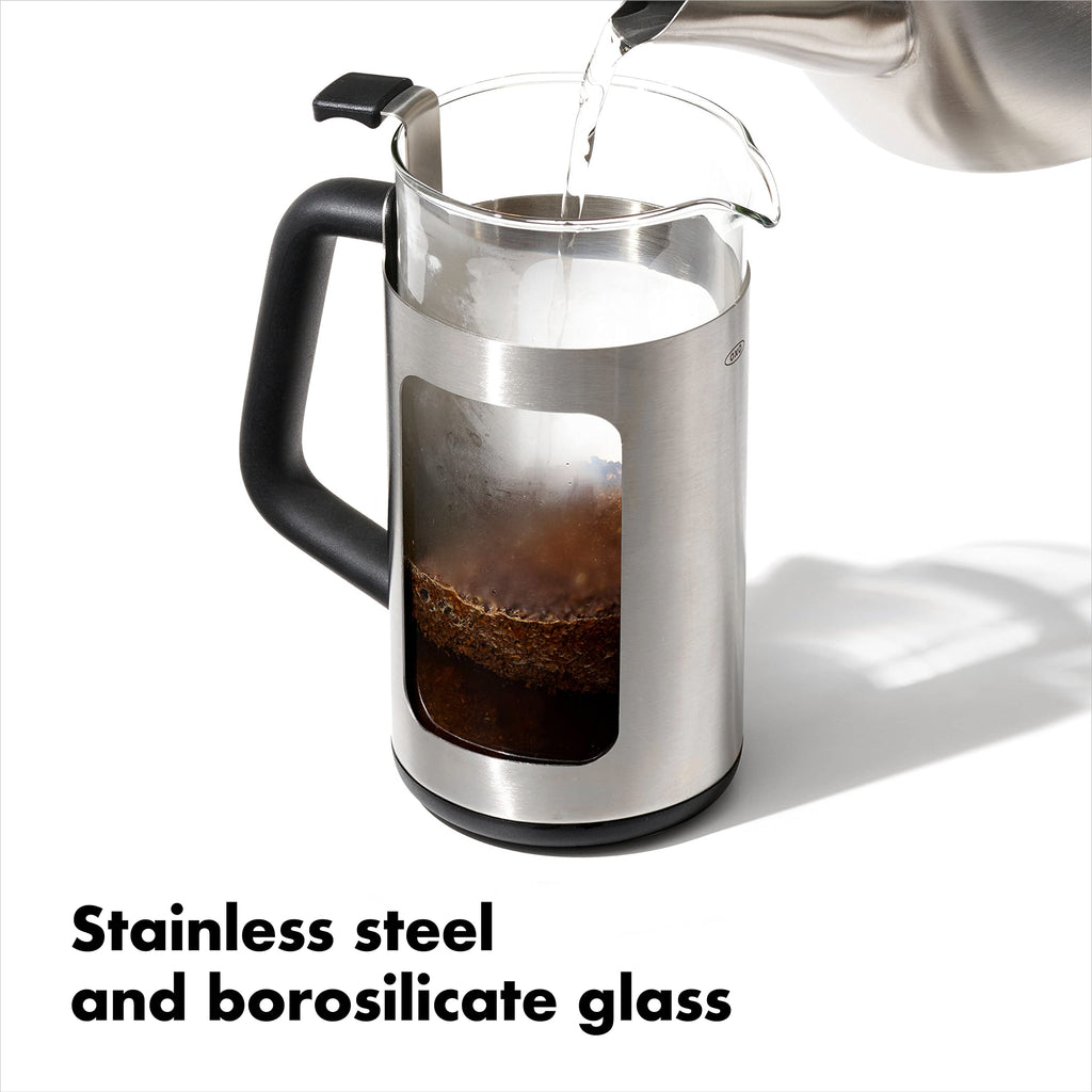 Stainless Steel French Press Coffee Maker 32oz M305