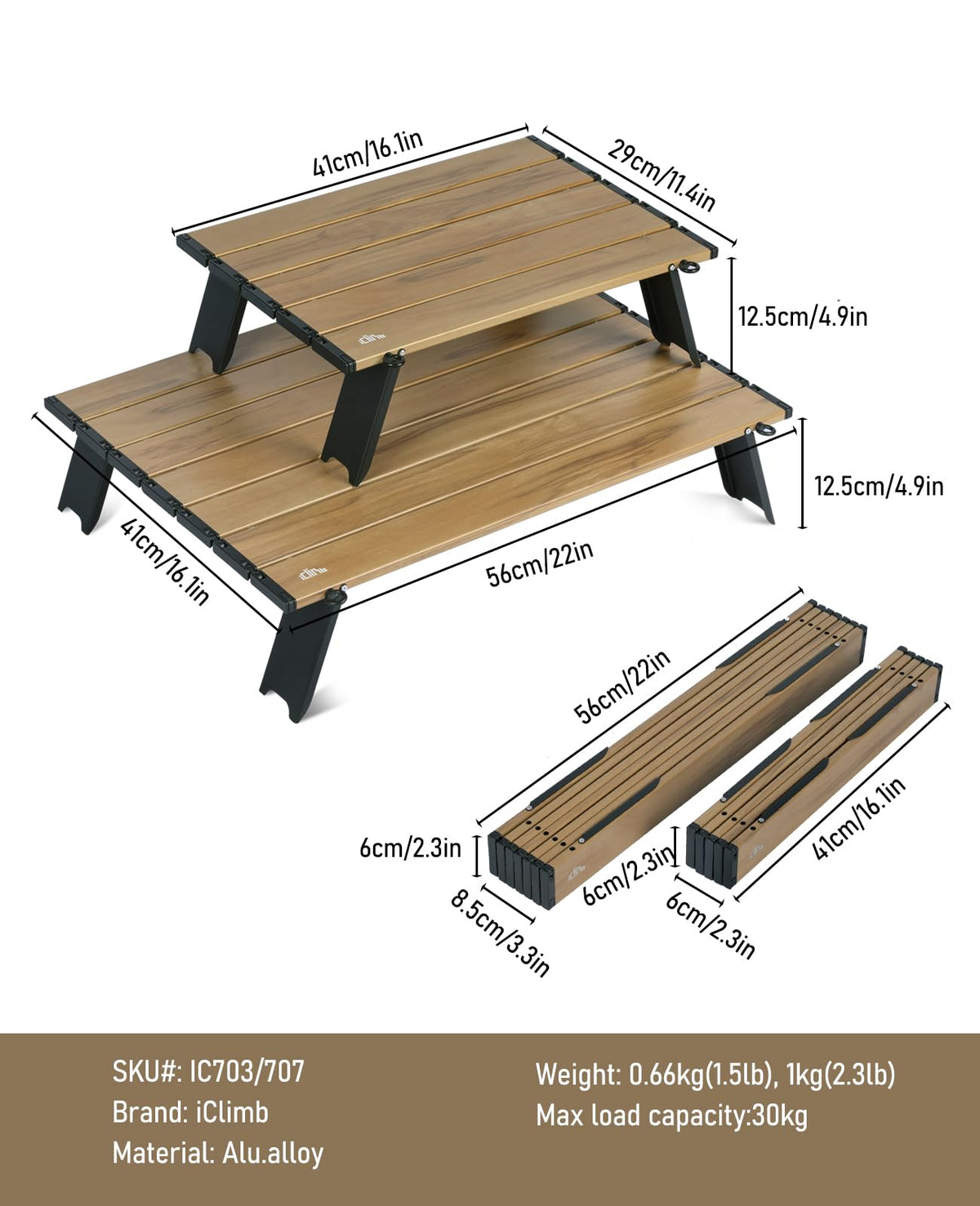 Ultralight Compact Mini Folding Table T8032