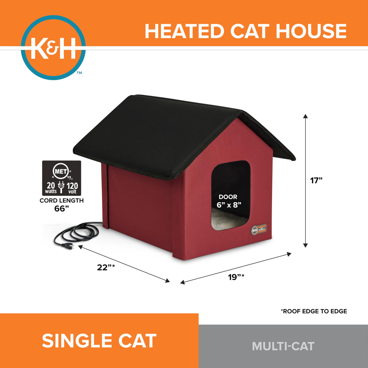 Heated Cat House T32143