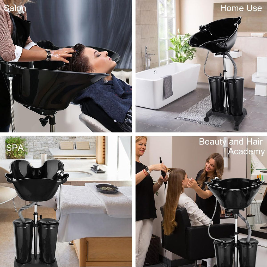 Portable Shampoo Bowl with Electric Pump K532