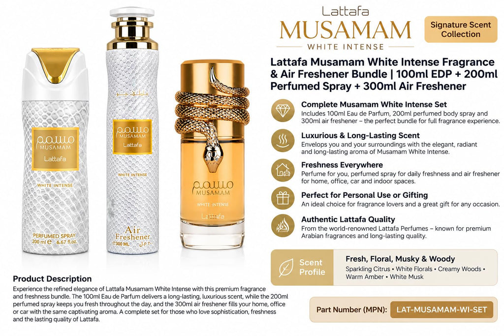 100ml Eau de Parfum + 200ml Perfumed Spray + 300ml Air Freshener P399734