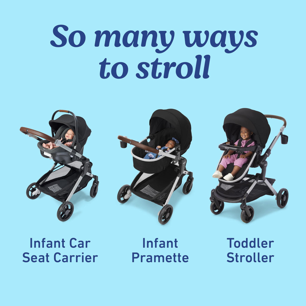 3-in-1 Travel System Stroller and Car Seat U886