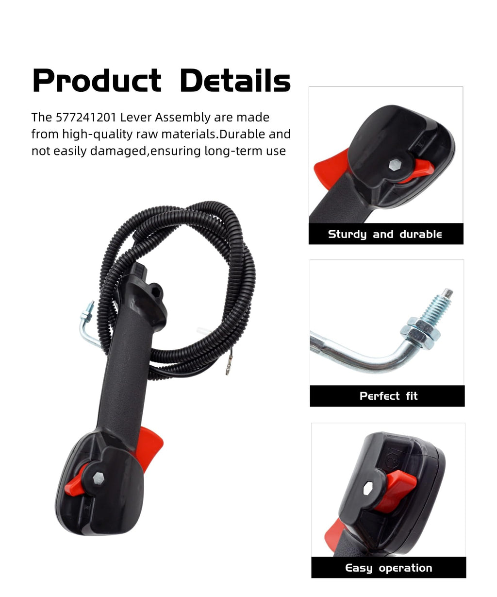 Throttle Control Lever Assembly for Backpack Leaf Blowers T848506