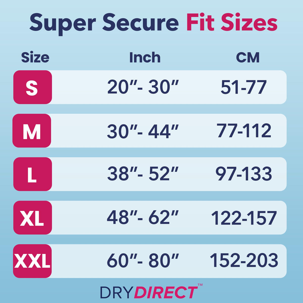 XX-Large Disposable Adult Diapers, Pack of 12 T796803
