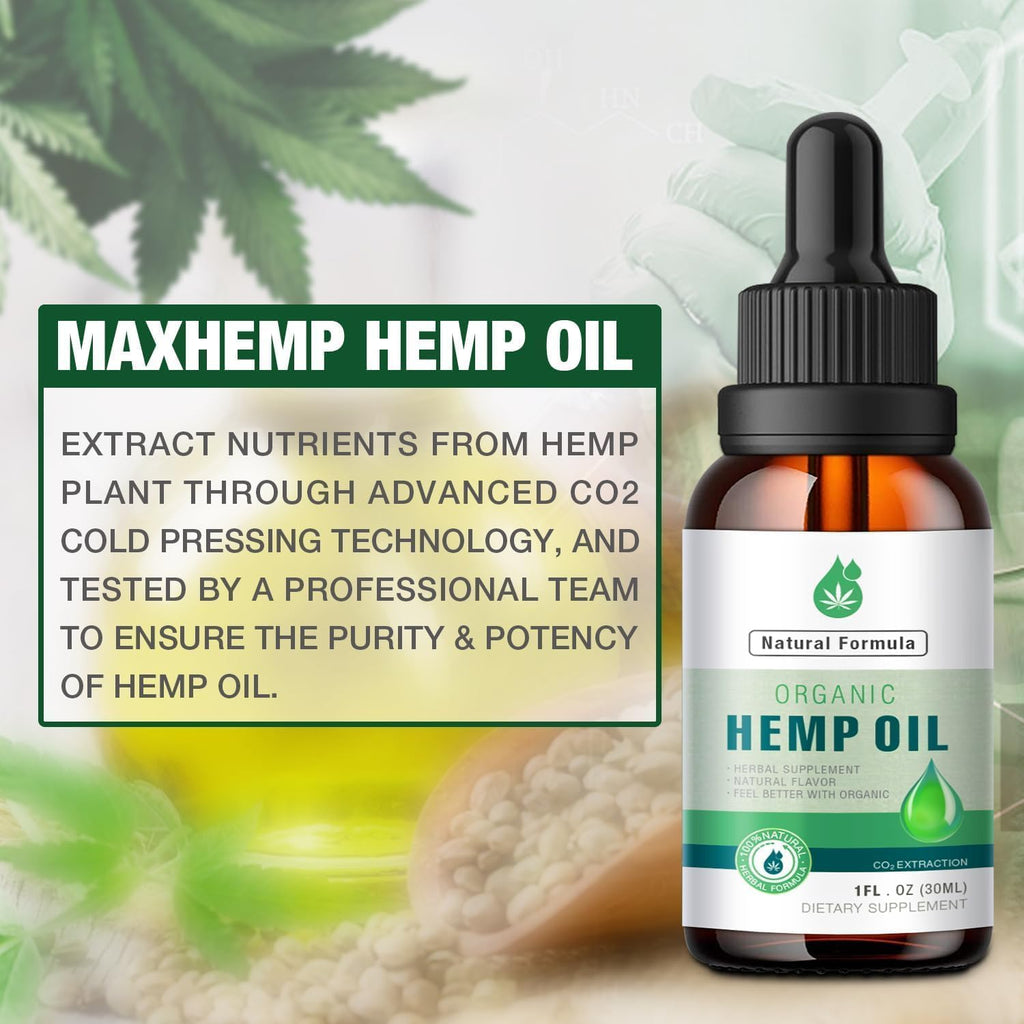 Organic Hemp Oil Tincture Y297