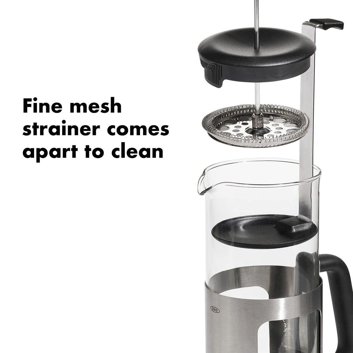 Stainless Steel French Press Coffee Maker 32oz M305