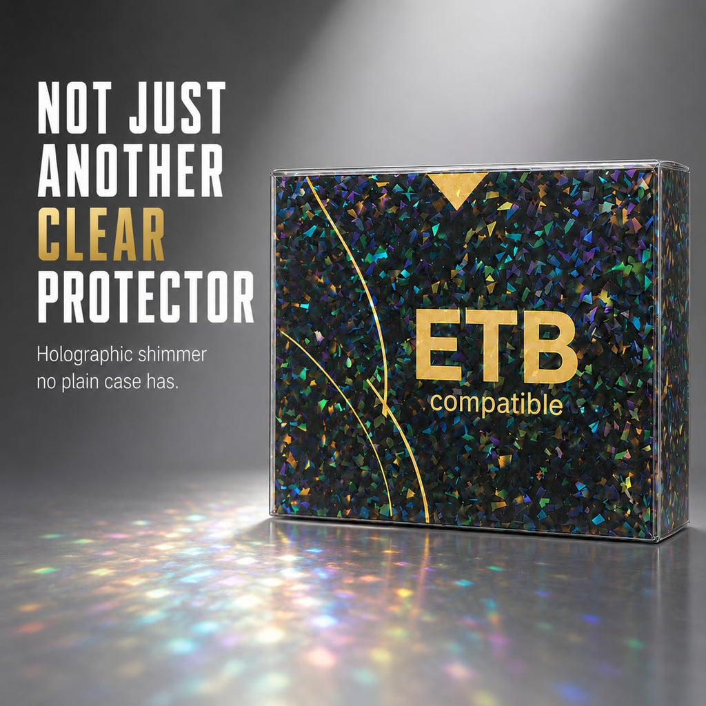 Holographic PET Plastic Elite Trainer Box Protector 20 Pack Y6868