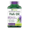 2000mg Omega-3 Fish Oil 90 Softgels Q921456
