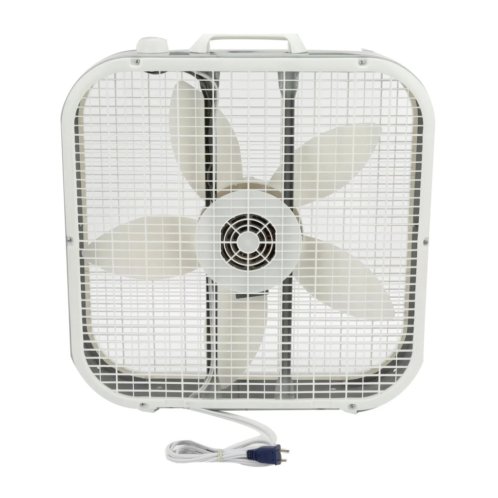 20 Inch Classic Box Fan with Carry Handle O111074
