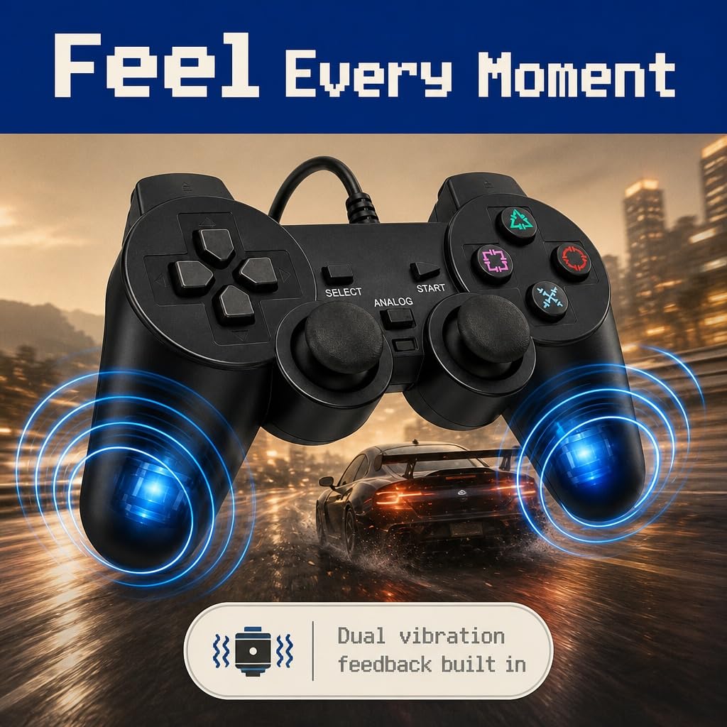Wired PS2 Controller 2 Pack X215714