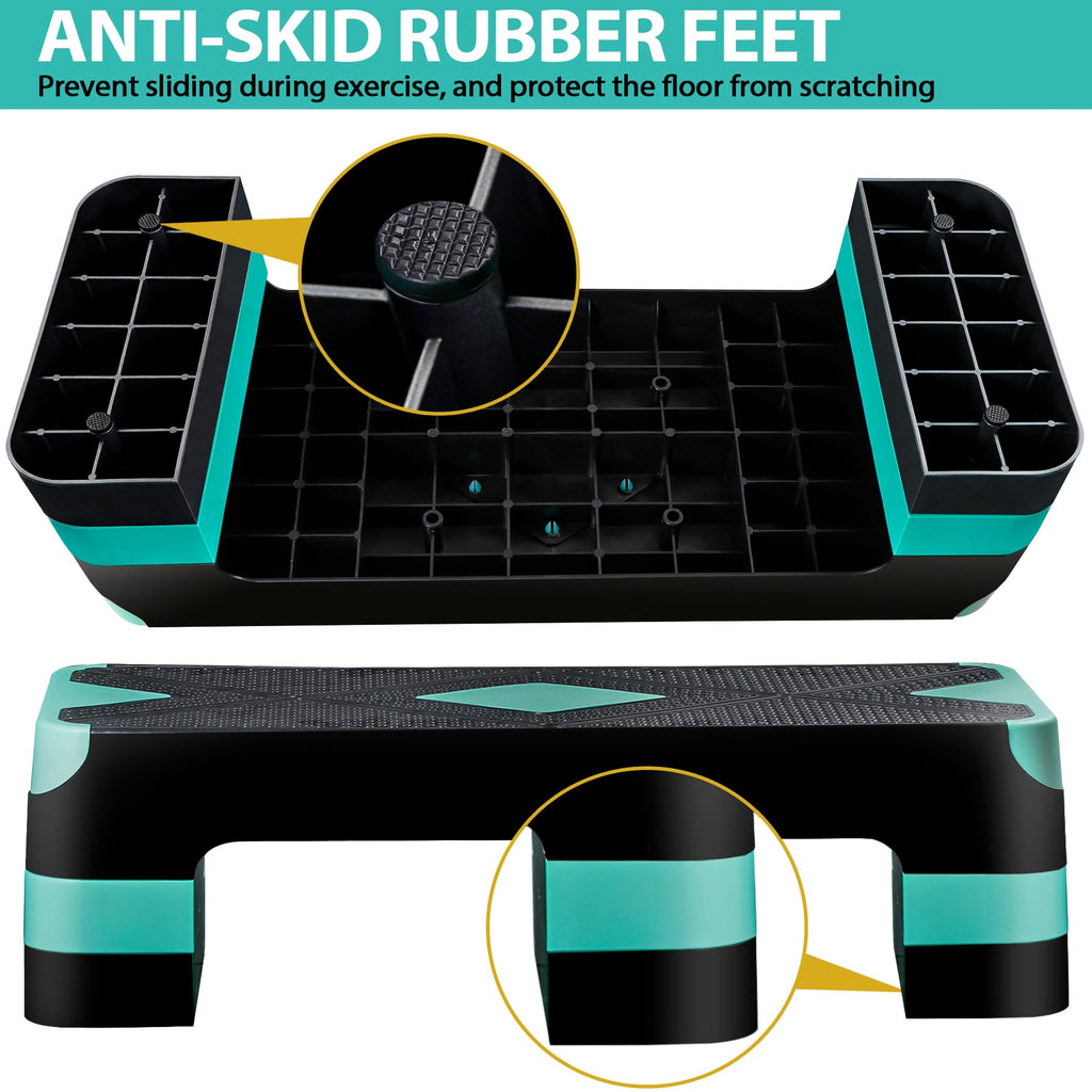 26.5 Inch Adjustable Aerobic Exercise Step Platform G374225