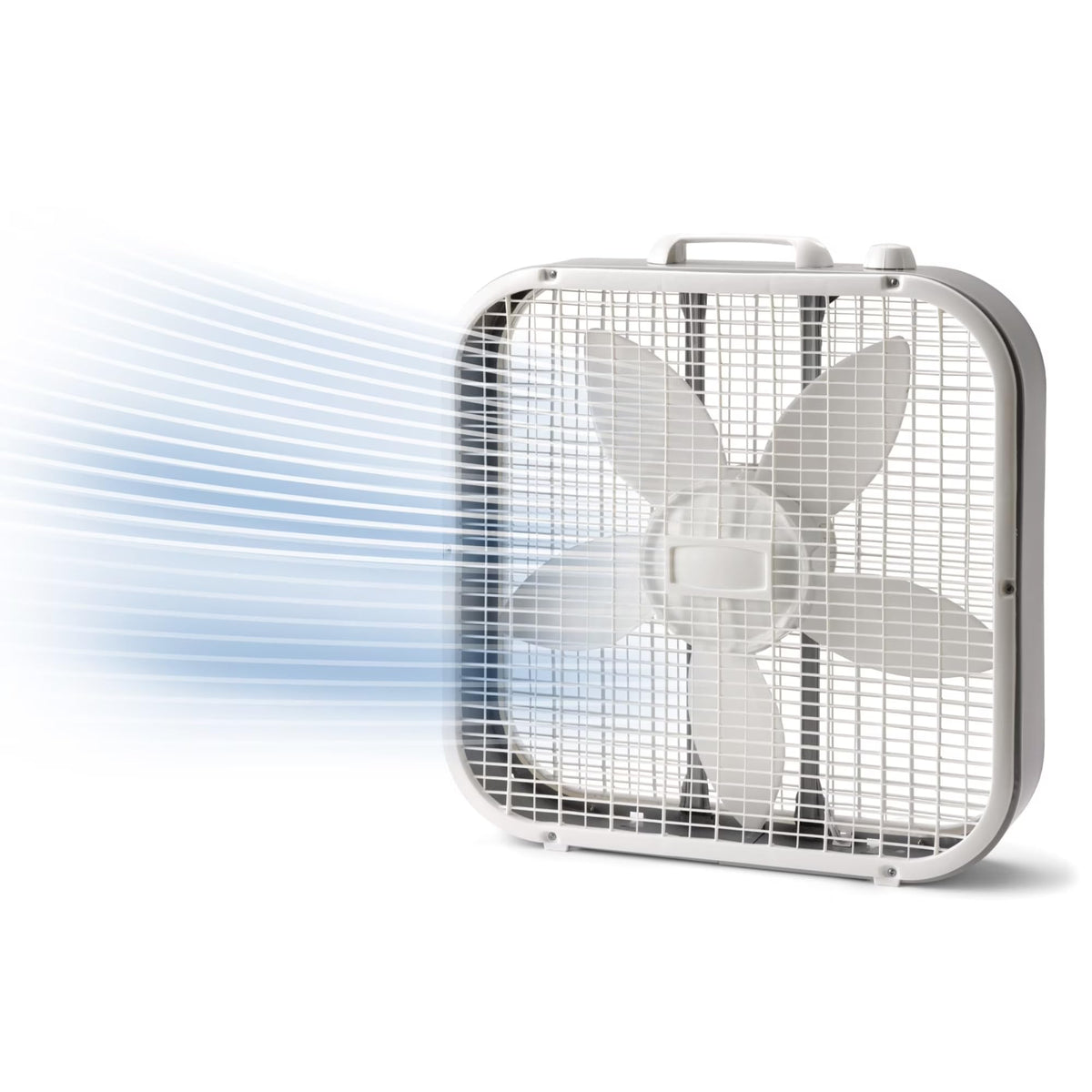20 Inch Classic Box Fan with Carry Handle O111074