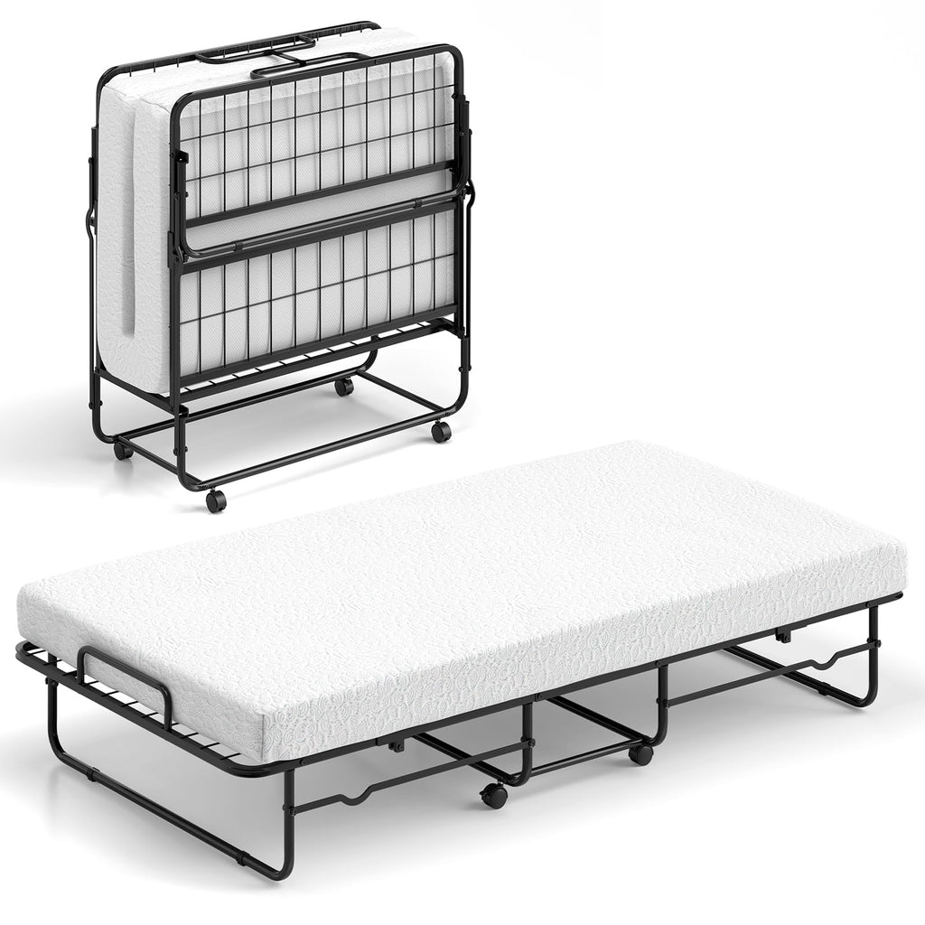Twin Folding Bed with Mattress B82138