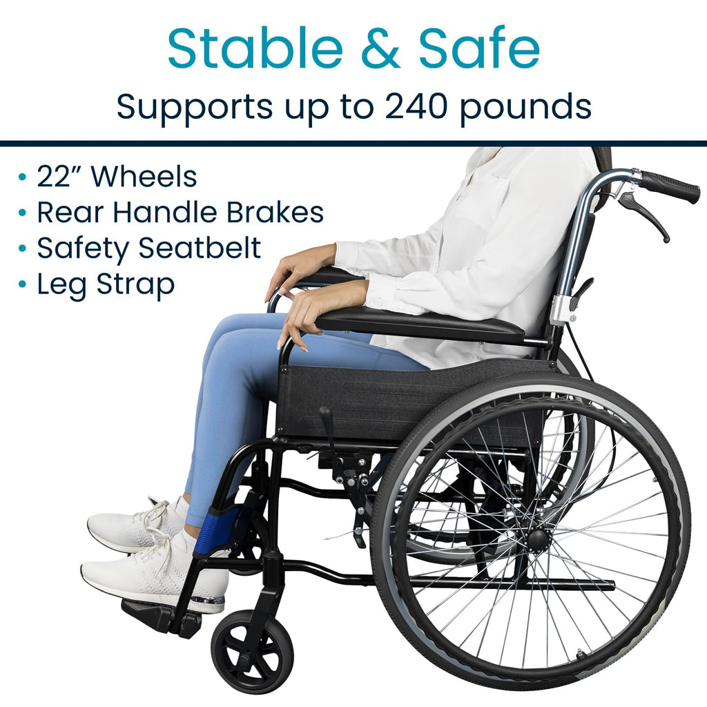 Ultra Lightweight Foldable Wheelchair S39226