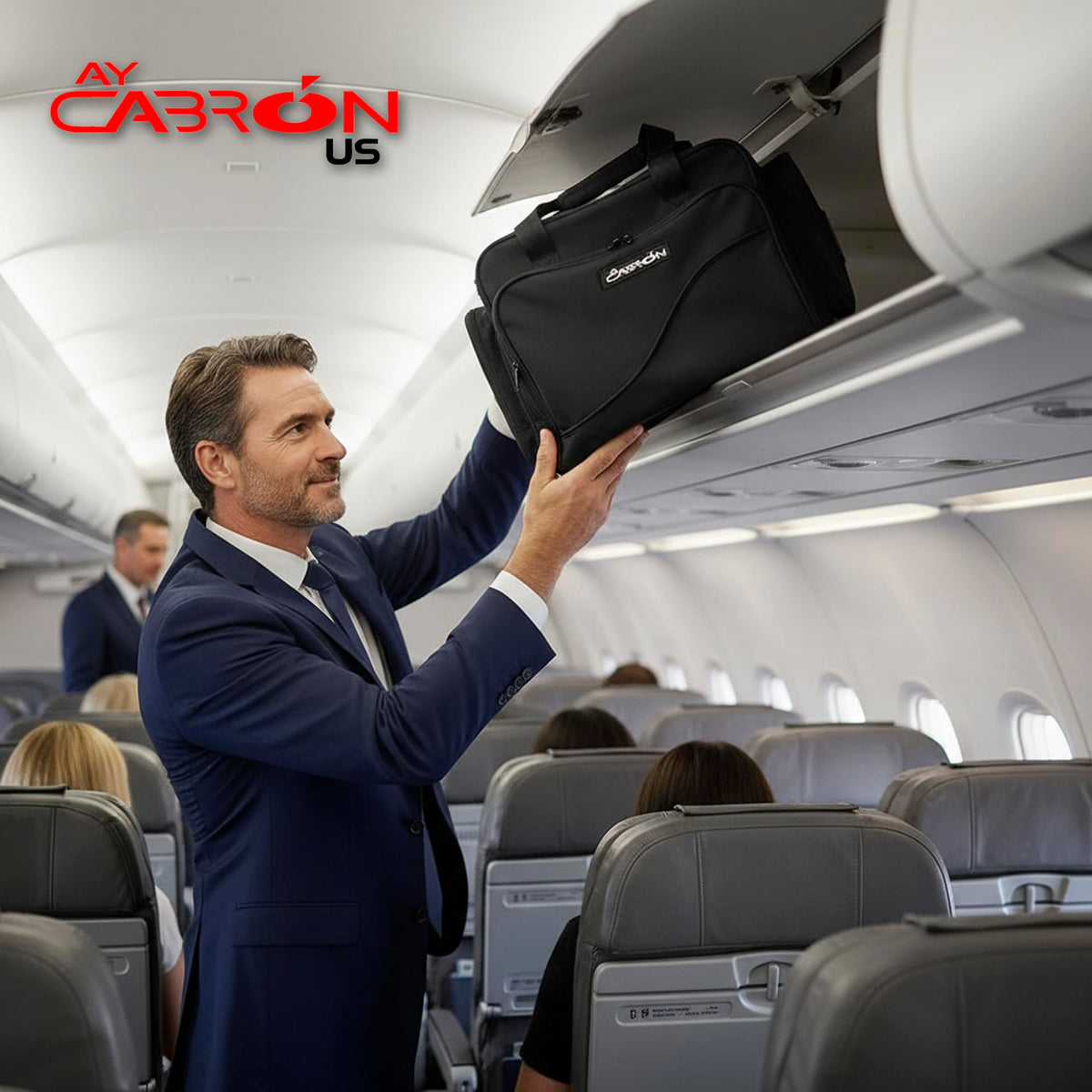 Lightweight Water-Resistant Pilot Flight Deck Bag D255825