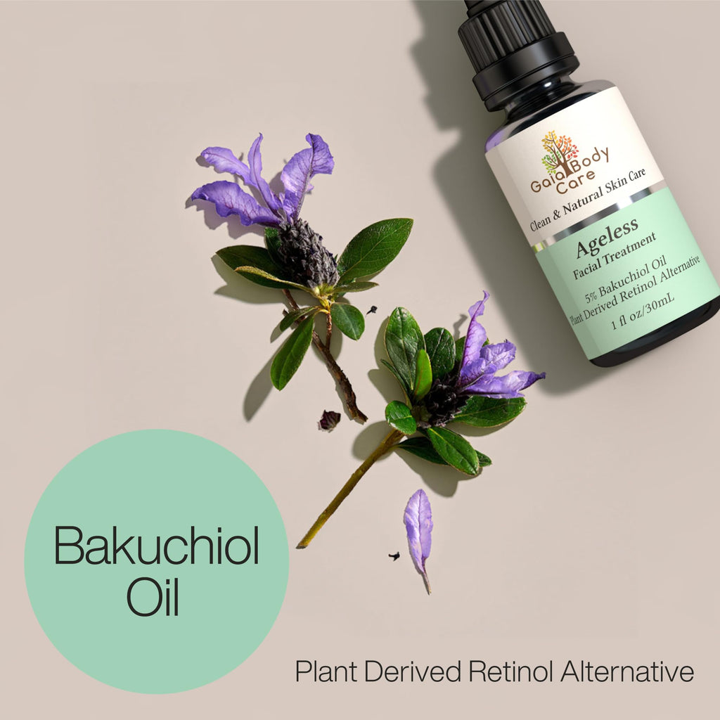 5% Bakuchiol Oil Organic Facial Oil 1oz Rose S2237