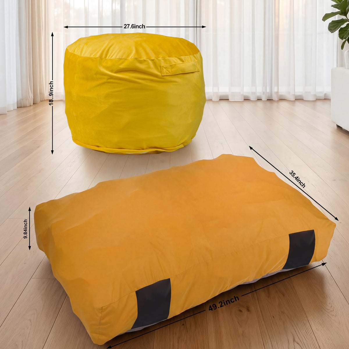 Convertible Foam Lazy Sofa Bed S836677