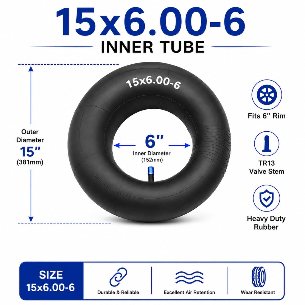 15x6.00-6 Inner Tube 2 Pack with TR-13 Valve M794699