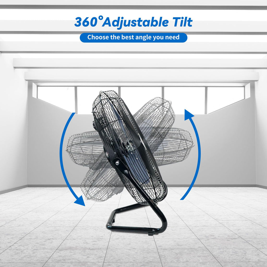 20 Inch High Velocity Industrial Floor Fan P5368