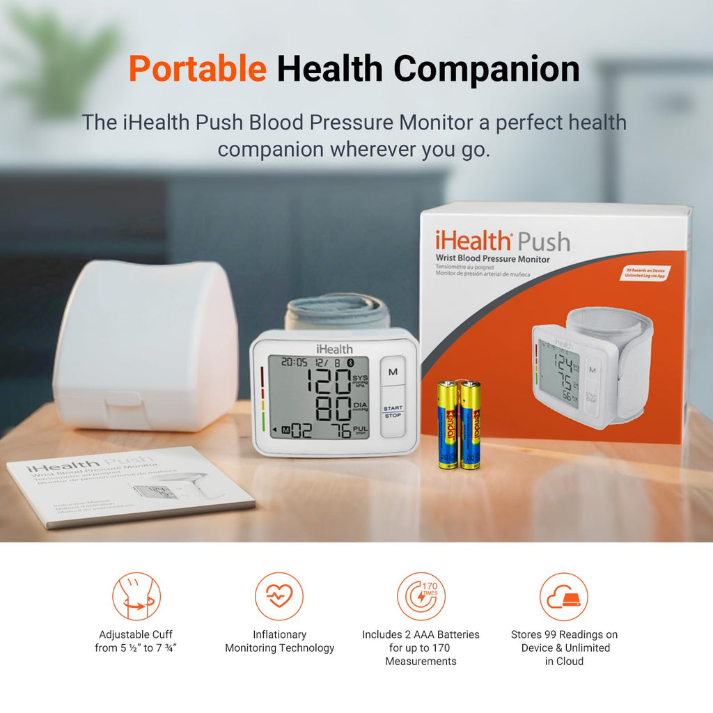 Wrist Blood Pressure Monitor with App V6590