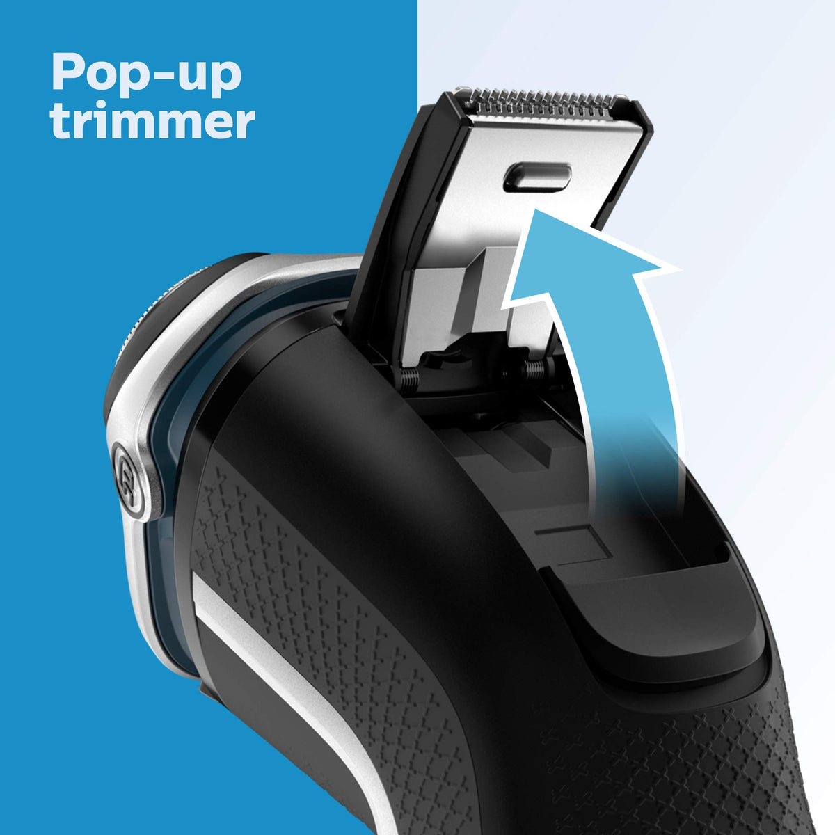 Cordless Rechargeable Wet & Dry Electric Shaver with Pop-up Trimmer V215