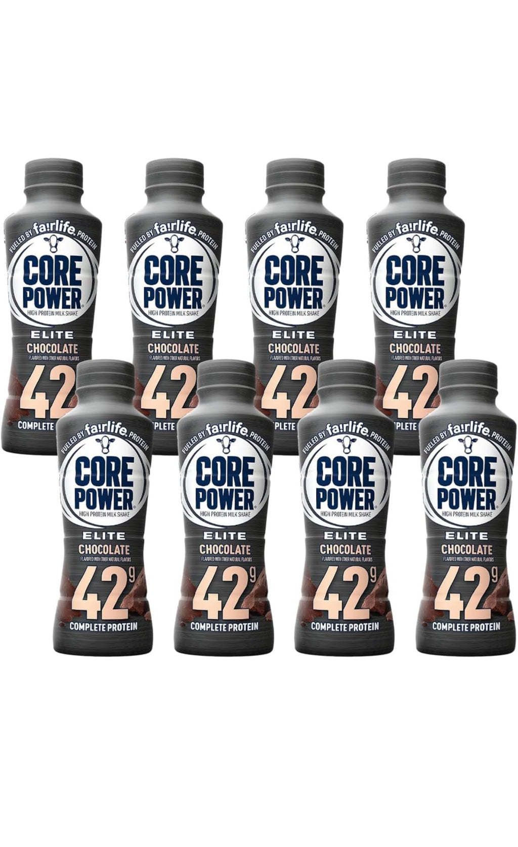 Chocolate High Protein Milk Shakes 8 Pack I2757