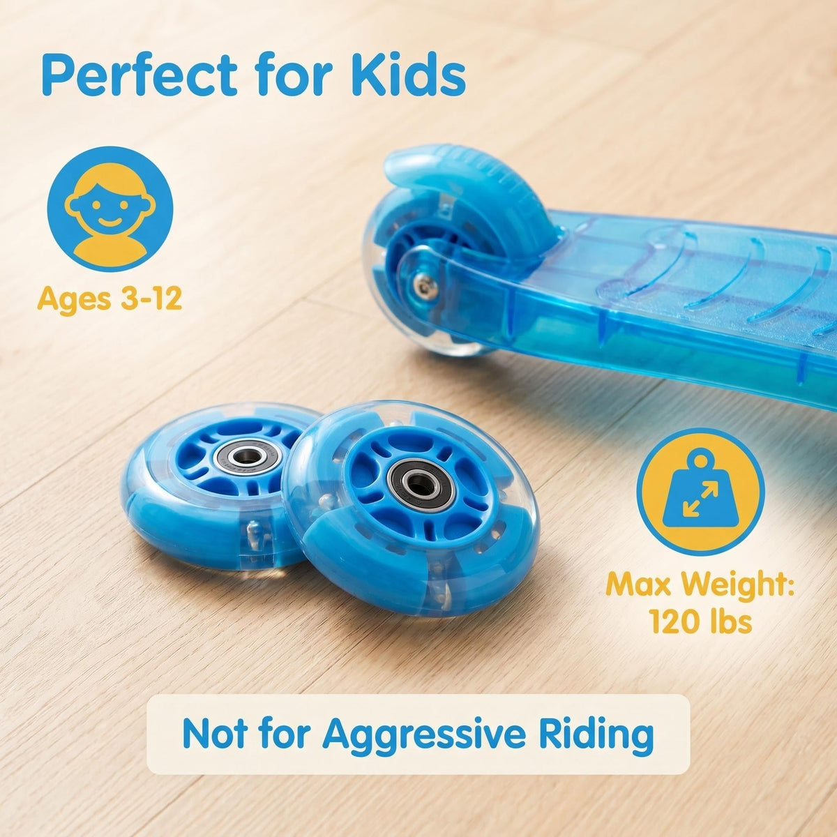 Light Up Scooter Wheels (2-Pack) V943
