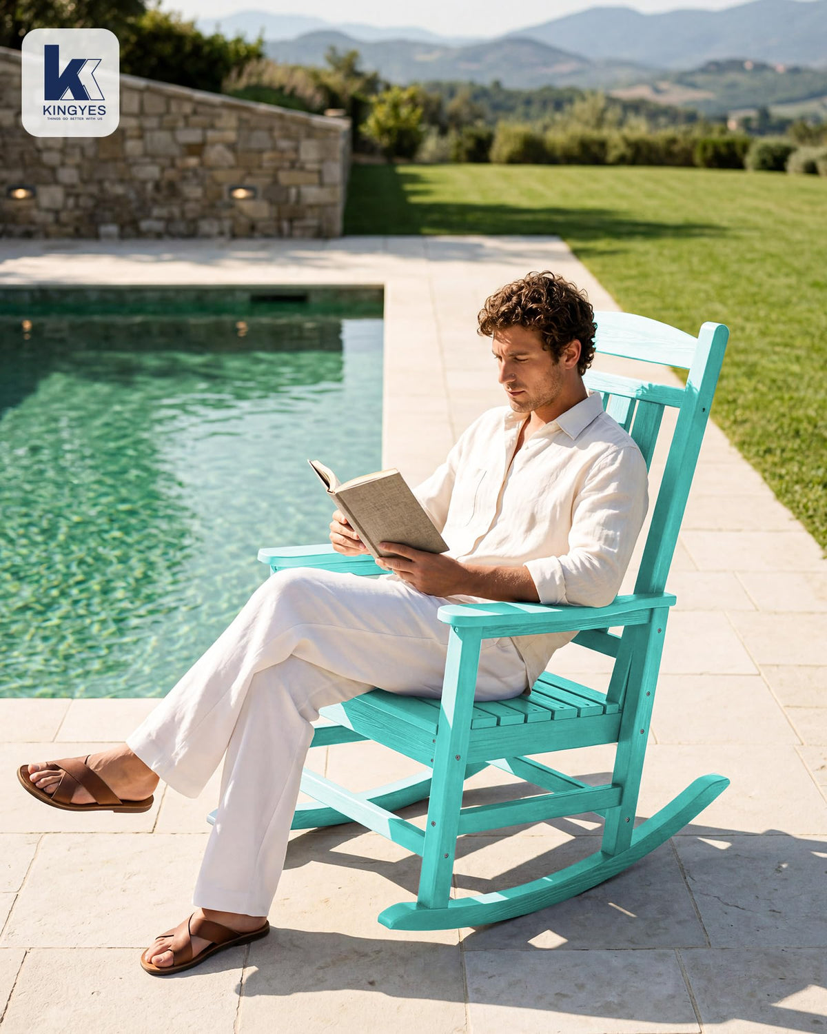 Oversized Outdoor Rocking Chair T5567