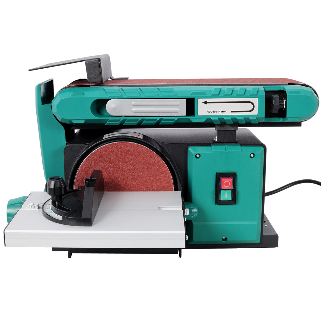 2-in-1 Belt & Disc Sander 4x36" Belt 6" Disc 0-90° Adjustable Tilt 120V M13941