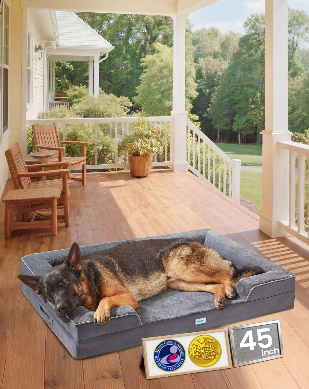 Extra Large Memory Foam Dog Bed V12205