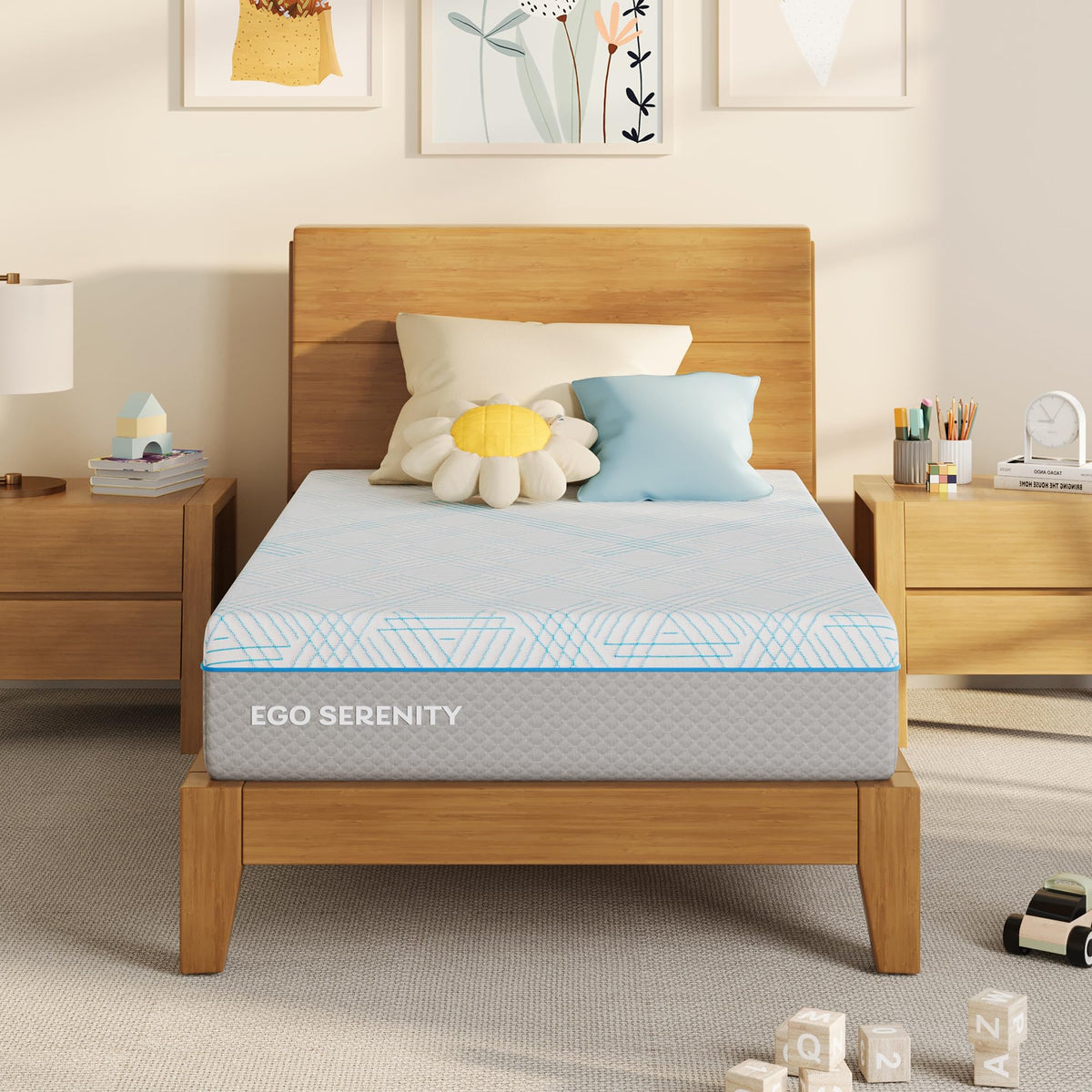 10 Inch Cooling Green Tea Gel Memory Foam Mattress G825444