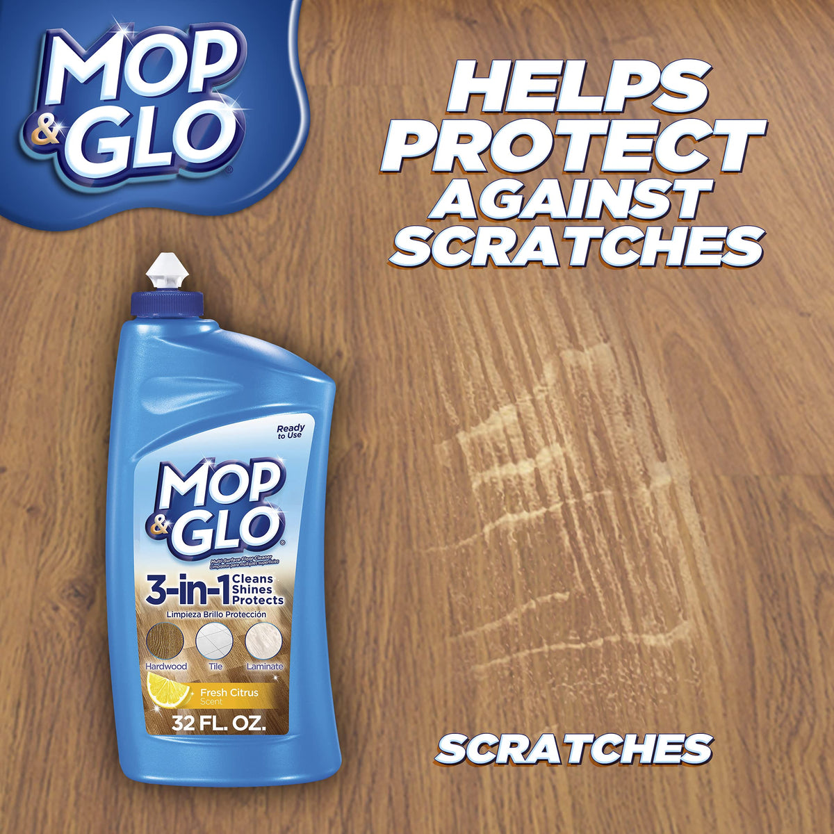 Multi-Surface Floor Cleaner Fresh Citrus 64 Oz A566585