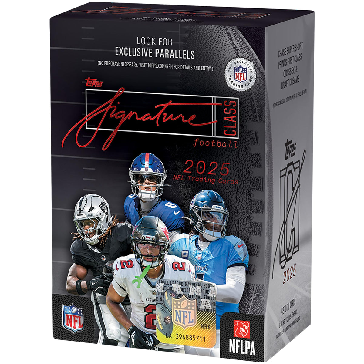 2025 Topps NFL Signature Class Football Value Box C37062