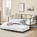 Twin Metal Daybed with Trundle L62578
